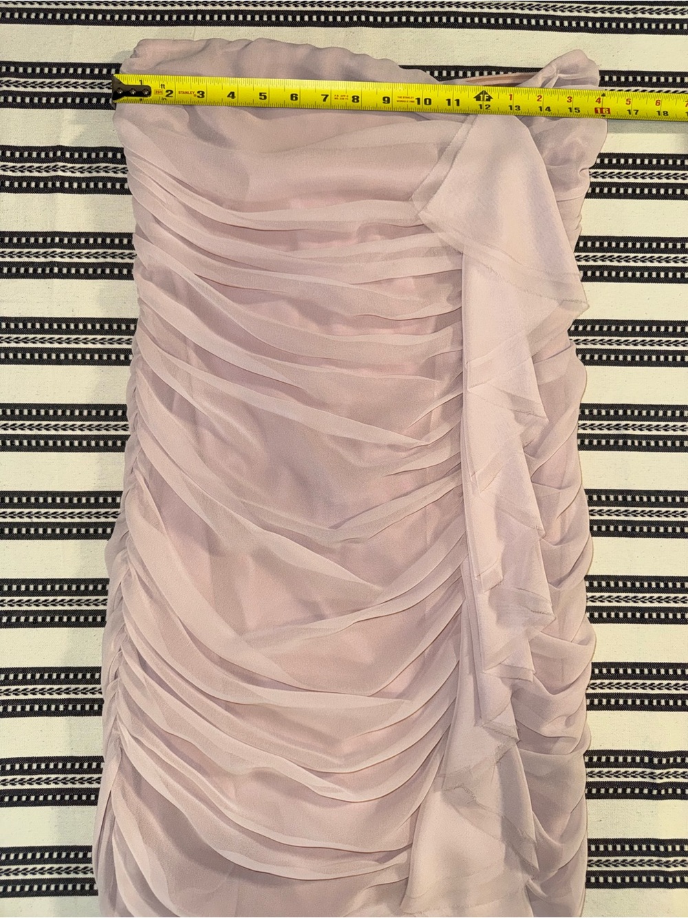 Express Strapless Ruched Cocktail Dress in Light Pink, Size 10, NWT - Picture 15 of 15